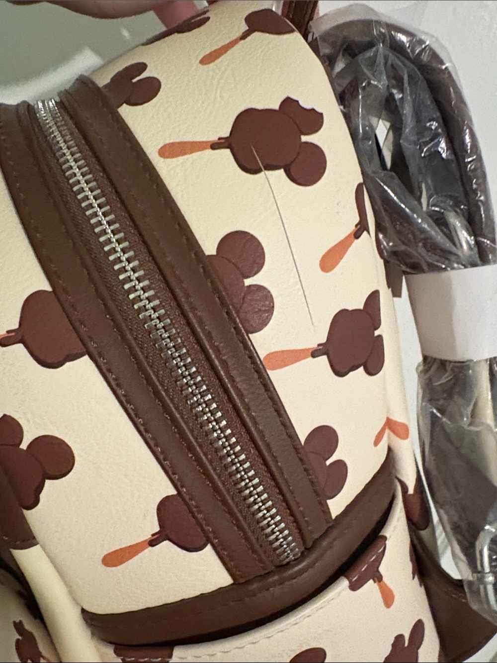Disney Mickey Bar Backpack and Headband NWT by Loungefly - Picture 4 of 4